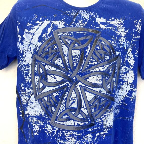 LL Cool J Retro Y2K T-Shirt Mens Small S Blue Tee Casual Hip Hop Rap Vintage - Picture 3 of 13